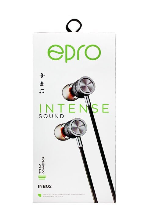 Intense Sound IN02 Type-C Girişli Kulak İçi Kablolu Kulaklık