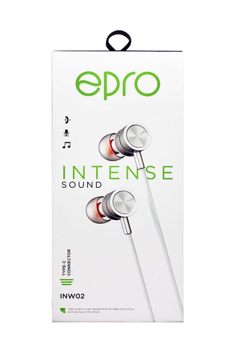 Intense Sound IN02 Type-C Girişli Kulak İçi Kablolu Kulaklık