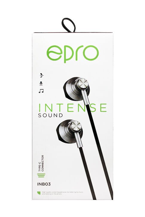 Intense Sound IN03 Type-C Girişli Kulak İçi Kablolu Kulaklık